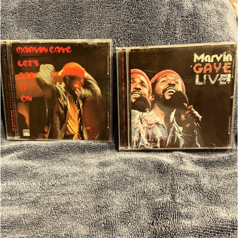 (2) Marvin Gaye classics.  Live and Let’s Get it On. 22 songs.